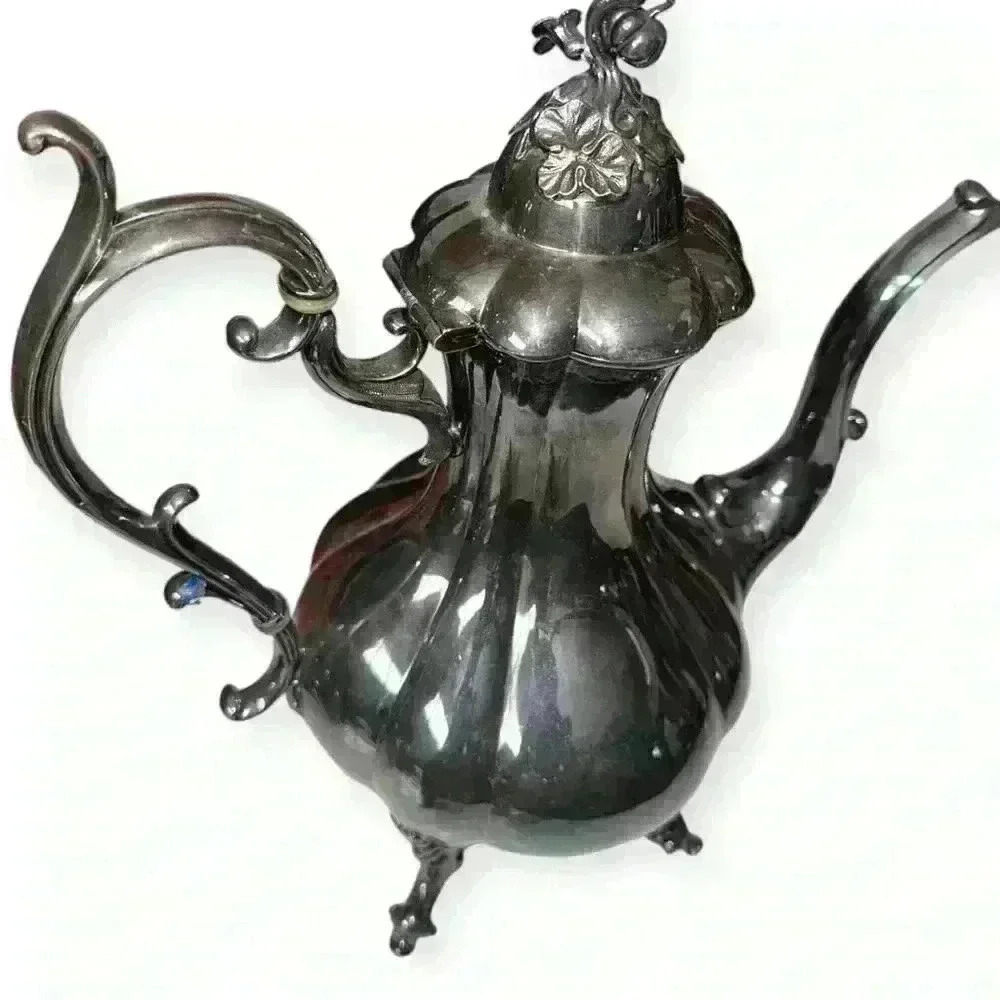 Vintage REED & BARTON 1795 Winthrop Silver Plated Tea pot